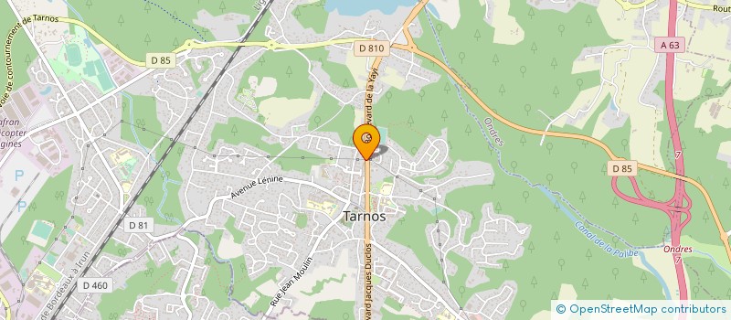 localisation de l'entreprise MONSIEUR DIDIER SILVA  DAX