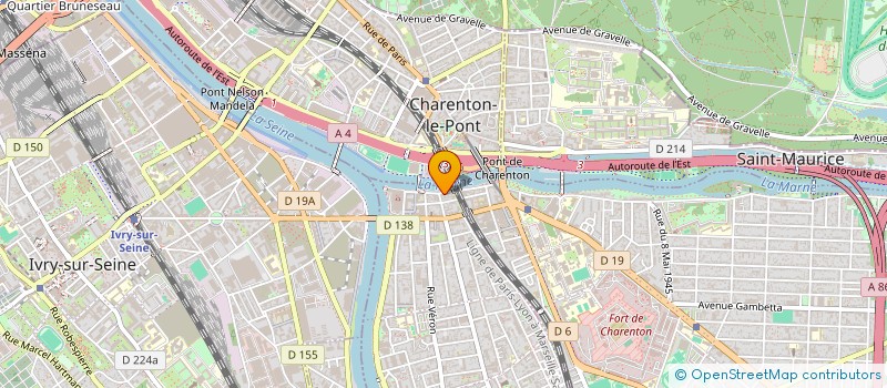 localisation de l'entreprise MONSIEUR DIDIER SILVENTE à ALFORTVILLE