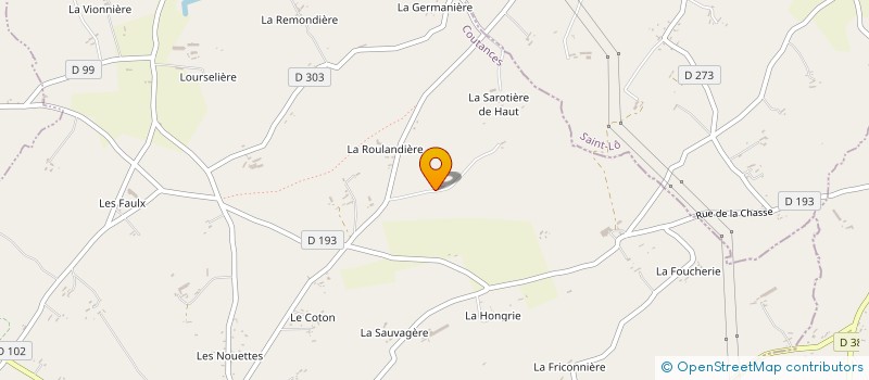 localisation de l'entreprise MONSIEUR DIDIER SIMEON  CERISY-LA-SALLE