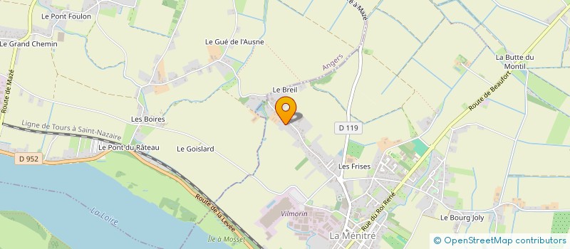 localisation de l'entreprise MONSIEUR DIDIER SIMON  LA MENITRE