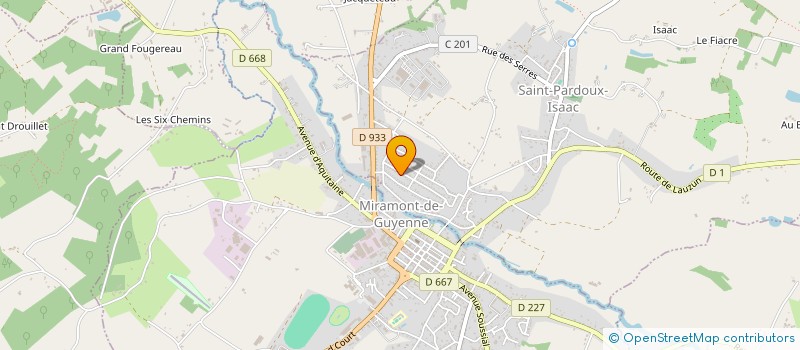 localisation de l'entreprise MONSIEUR DIDIER SIMON  SAINT-PARDOUX-ISAAC