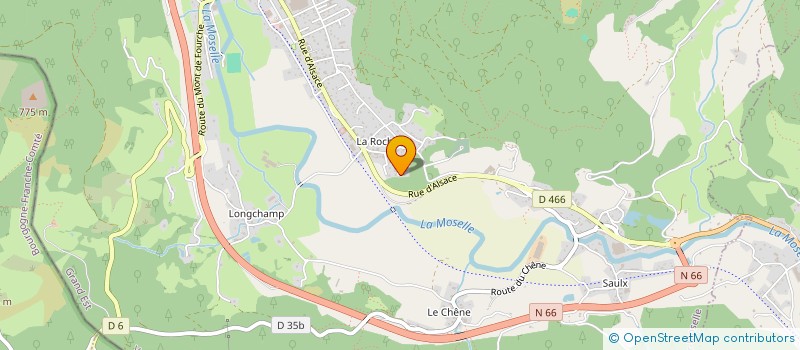 localisation de l'entreprise MONSIEUR DIDIER SIMONIN  RUPT-SUR-MOSELLE