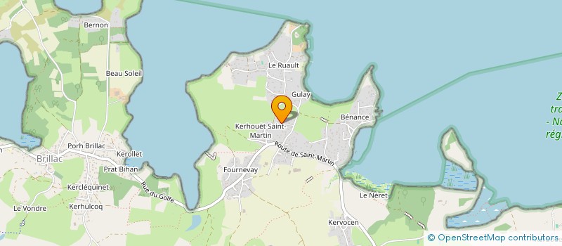 localisation de l'entreprise MONSIEUR DIDIER SINE  SARZEAU