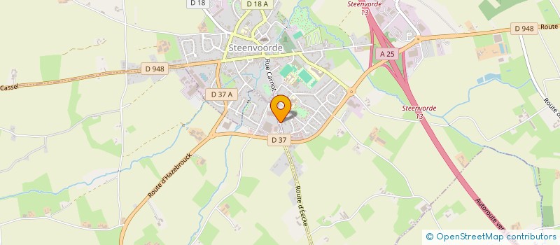 localisation de l'entreprise MONSIEUR DIDIER SOULLEZ  STEENVOORDE