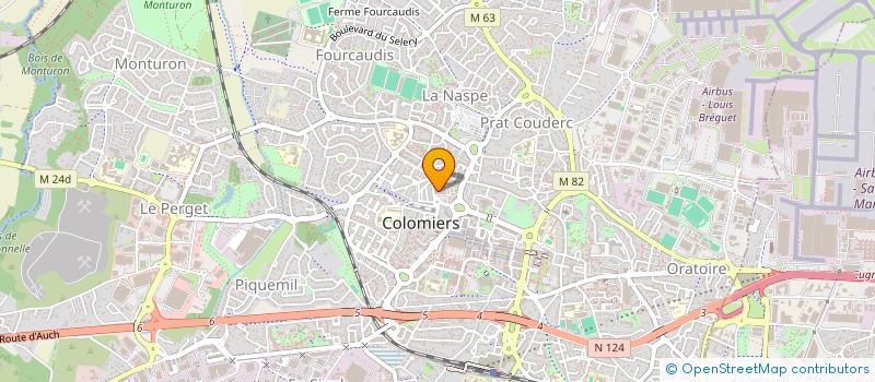 localisation de l'entreprise MONSIEUR DIDIER SOUM à COLOMIERS