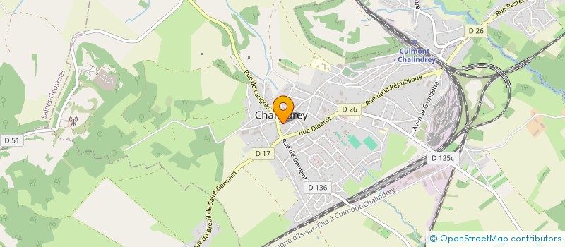 localisation de l'entreprise MONSIEUR DIDIER SOUMAIRE à CHALINDREY