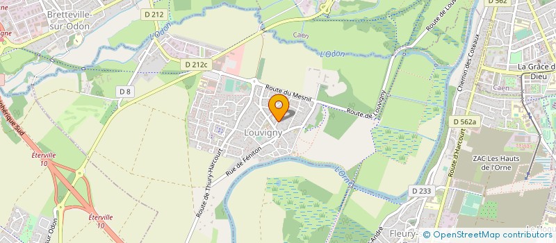 localisation de l'entreprise MONSIEUR DIDIER STAWIKOWSKI  LOUVIGNY