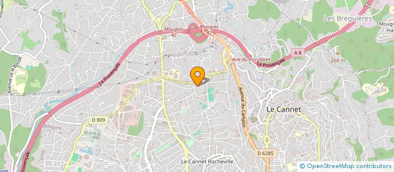 localisation de l'entreprise MONSIEUR DIDIER STOFATI à LE CANNET