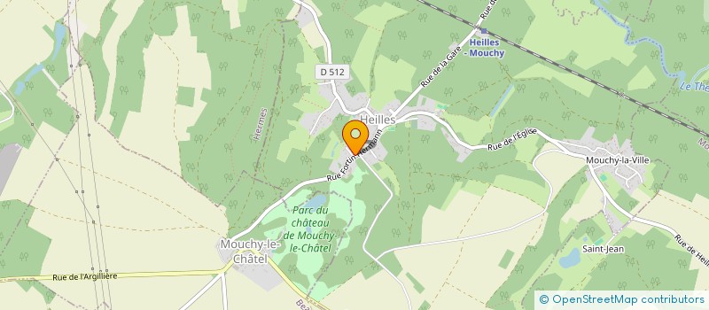 localisation de l'entreprise MONSIEUR DIDIER SURY  HEILLES