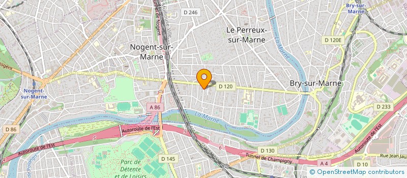 localisation de l'entreprise MONSIEUR DIDIER SUSTRAC à LE PERREUX-SUR-MARNE