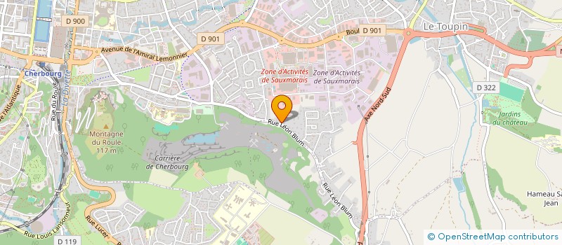 localisation de l'entreprise MONSIEUR DIDIER TAGBATA  CHERBOURG-EN-COTENTIN