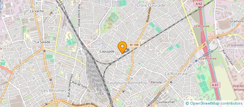 localisation de l'entreprise MONSIEUR DIDIER TAILLEFER à TOULOUSE