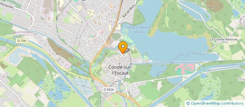 localisation de l'entreprise MONSIEUR DIDIER TAILLEZ  CONDE-SUR-L'ESCAUT