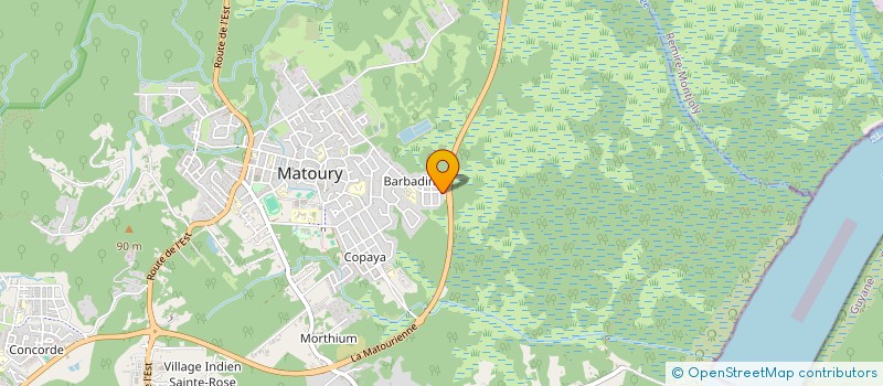 localisation de l'entreprise MONSIEUR DIDIER TARIN à MATOURY