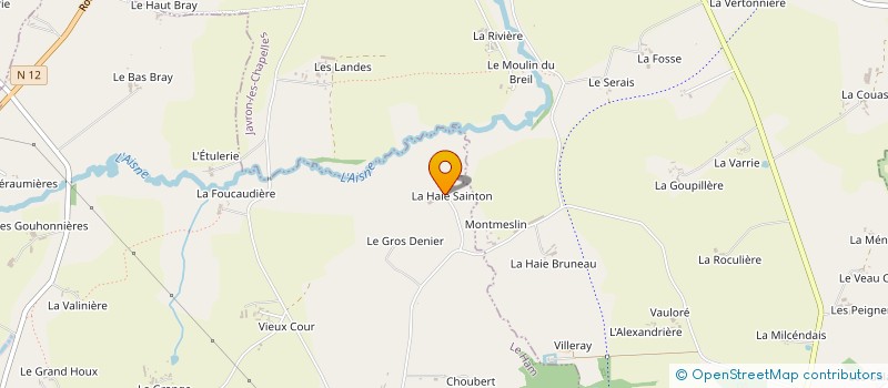 localisation de l'entreprise MONSIEUR DIDIER TAUPIN  LE HAM