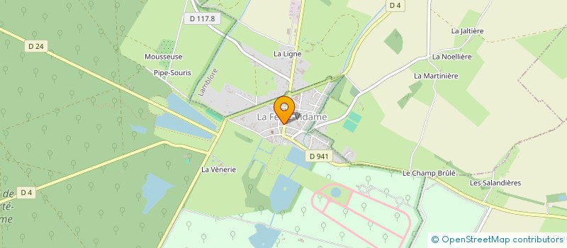 localisation de l'entreprise MONSIEUR DIDIER TAVERNIER à LA FERTE-VIDAME