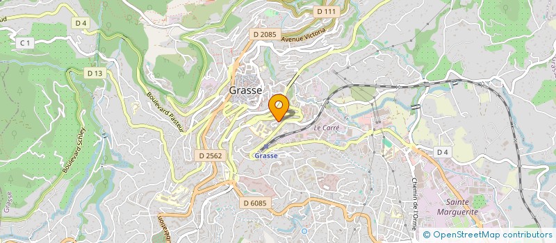 localisation de l'entreprise MONSIEUR DIDIER TEBBANI  GRASSE