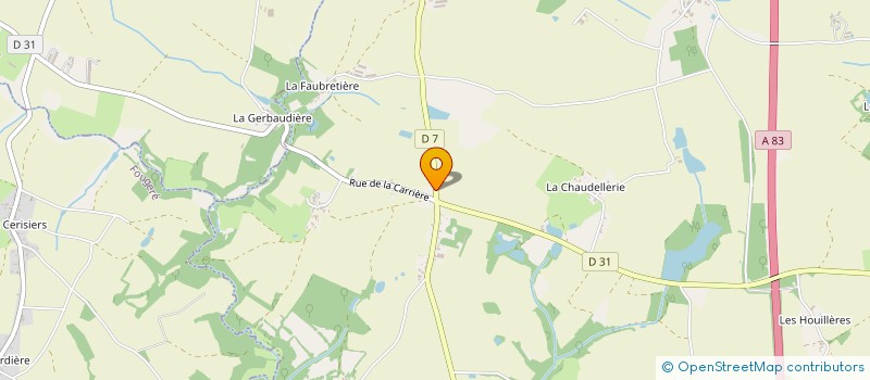 localisation de l'entreprise MONSIEUR DIDIER TEILLET  SAINT-HILAIRE-LE-VOUHIS