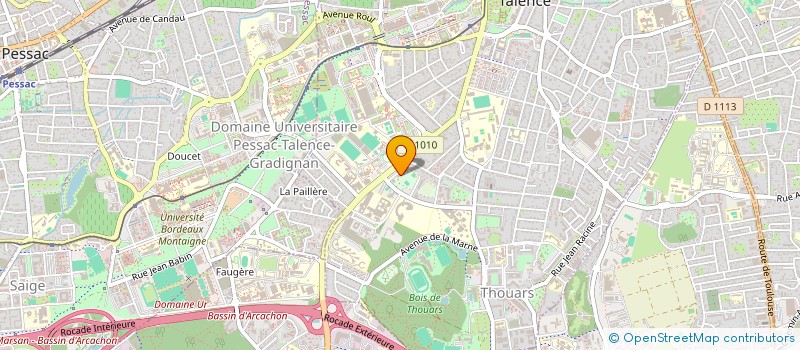 localisation de l'entreprise MONSIEUR DIDIER TELL  TALENCE