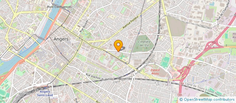 localisation de l'entreprise MONSIEUR DIDIER TESTAS à ANGERS