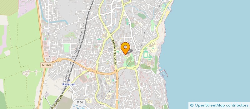 localisation de l'entreprise MONSIEUR DIDIER THAUNAY  ISTRES