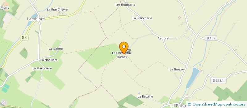 localisation de l'entreprise MONSIEUR DIDIER THIBAULT à LA PUISAYE