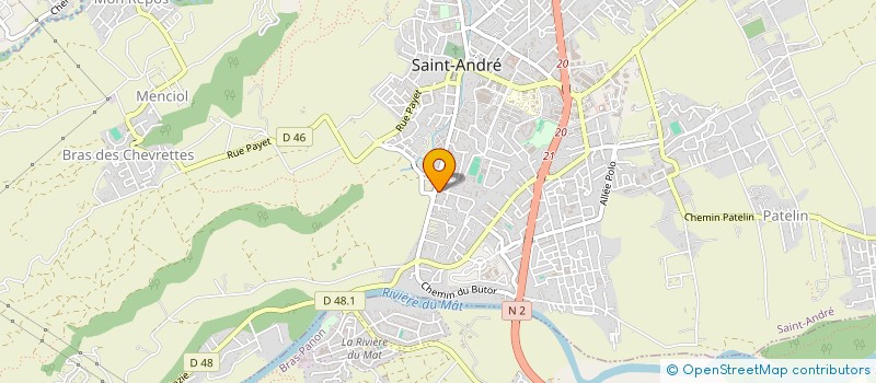 localisation de l'entreprise MONSIEUR DIDIER THIBURCE à SAINT-ANDRE