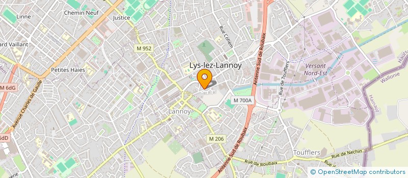 localisation de l'entreprise MONSIEUR DIDIER THIEFFRY à LYS LEZ LANNOY