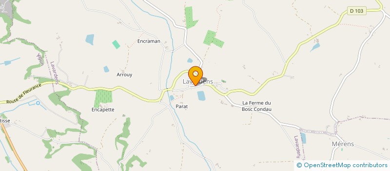 localisation de l'entreprise MONSIEUR DIDIER THUILLARD à LAVARDENS