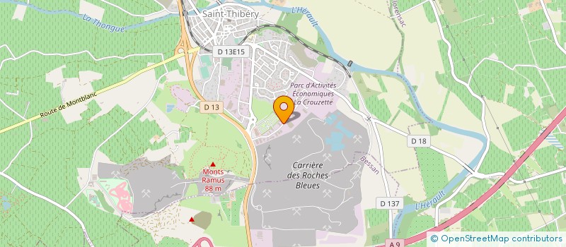 localisation de l'entreprise MONSIEUR DIDIER THUILLIER à SAINT-THIBERY
