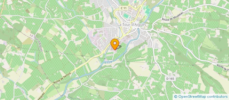 localisation de l'entreprise MONSIEUR DIDIER TISSEYRE à LA TOUR-D'AIGUES