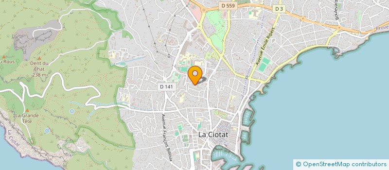 localisation de l'entreprise MONSIEUR DIDIER TOBIA  LA CIOTAT