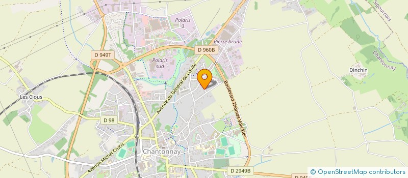 localisation de l'entreprise MONSIEUR DIDIER TOMASZEWSKI  CHANTONNAY