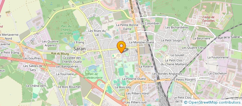 localisation de l'entreprise MONSIEUR DIDIER TONIET à SARAN