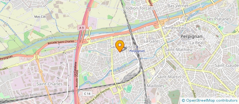 localisation de l'entreprise MONSIEUR DIDIER TOUCHET  PERPIGNAN
