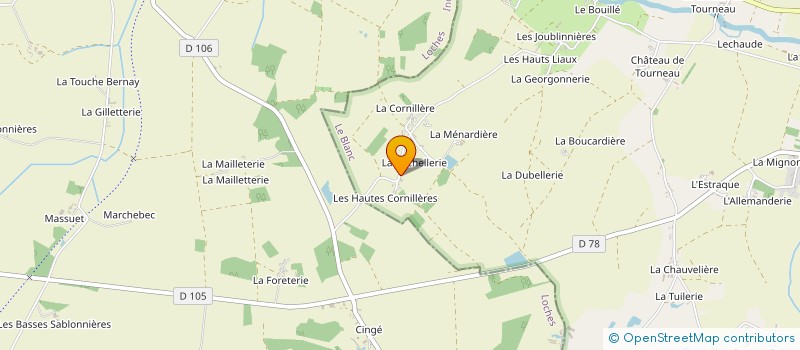 localisation de l'entreprise MONSIEUR DIDIER TOULANT à MARTIZAY
