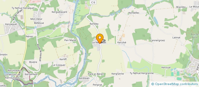 localisation de l'entreprise MONSIEUR DIDIER TOULGOAT  CAUDAN