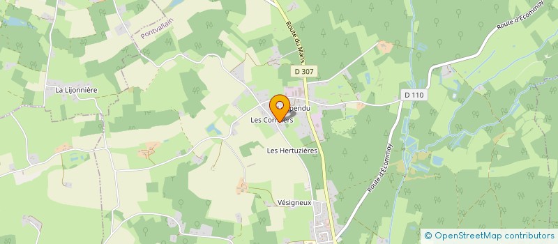 localisation de l'entreprise MONSIEUR DIDIER TOUPIN à PONTVALLAIN