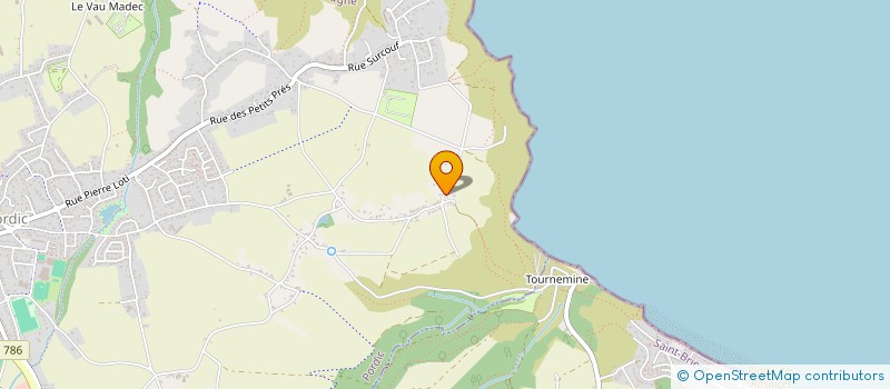 localisation de l'entreprise MONSIEUR DIDIER TOUPIN  PORDIC