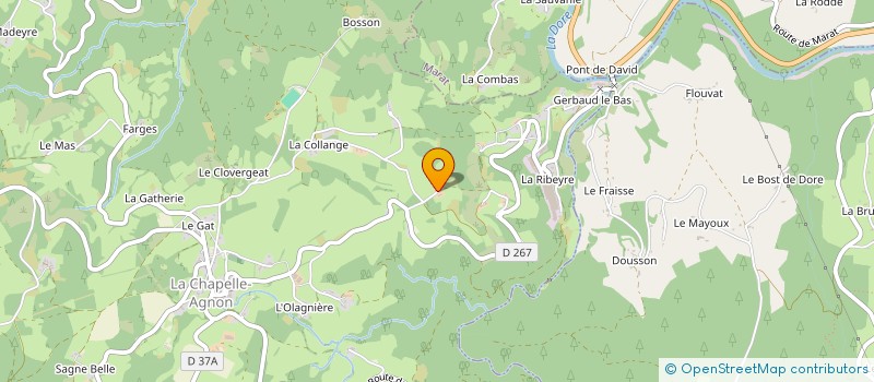 localisation de l'entreprise MONSIEUR DIDIER TOURNEBIZE  LA CHAPELLE AGNON