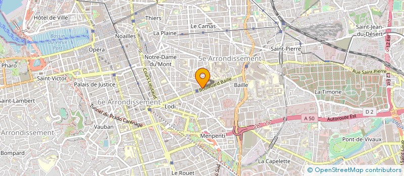 localisation de l'entreprise MONSIEUR DIDIER TOURROLIER à MARSEILLE