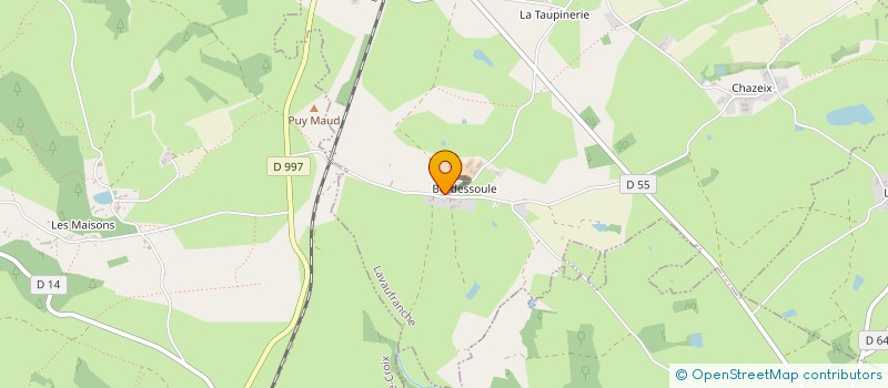 localisation de l'entreprise MONSIEUR DIDIER TRAVERS à LAVAUFRANCHE