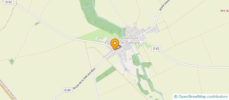 localisation de l'entreprise MONSIEUR DIDIER TRAVERS  JUVINCOURT-ET-DAMARY