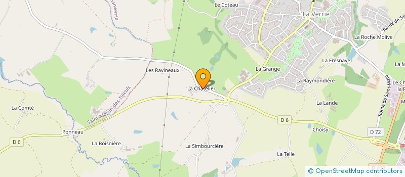 localisation de l'entreprise MONSIEUR DIDIER TREMOUREUX à CHANVERRIE