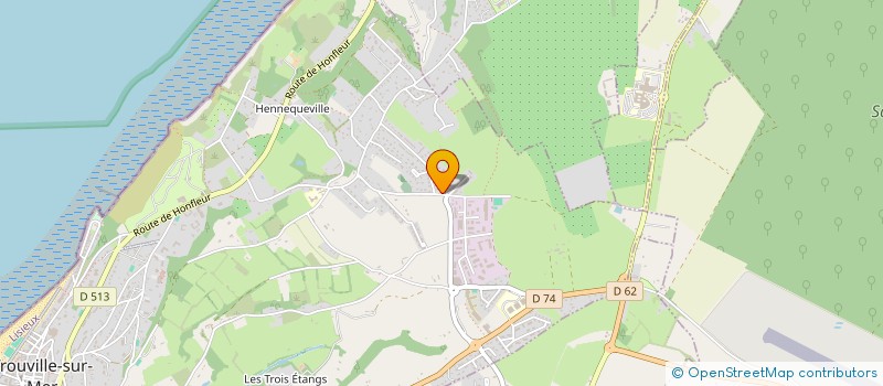 localisation de l'entreprise MONSIEUR DIDIER TRIBHOU à TROUVILLE-SUR-MER