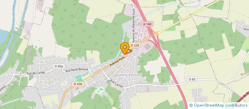 localisation de l'entreprise MONSIEUR DIDIER TRIE  QUINCY-VOISINS