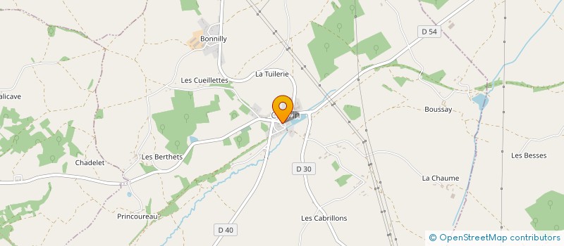 localisation de l'entreprise MONSIEUR DIDIER TROMPEAU à CHAVIN