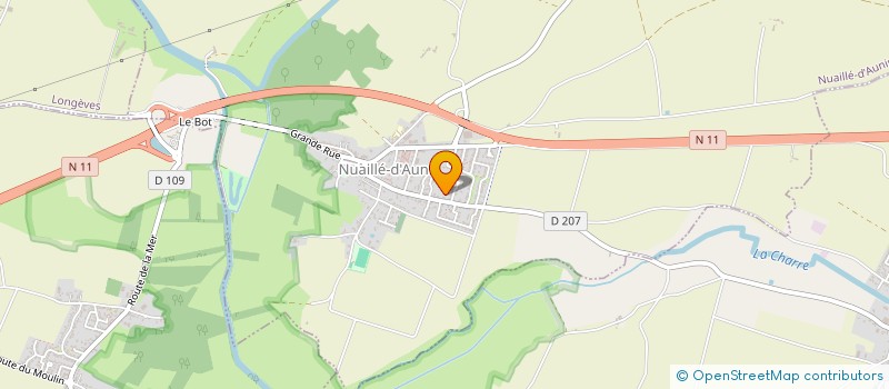 localisation de l'entreprise MONSIEUR DIDIER TUDEAU  NUAILLE-D'AUNIS