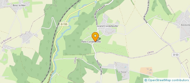 localisation de l'entreprise MONSIEUR DIDIER TURPIN à CLERES