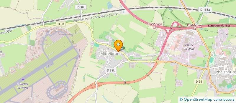 localisation de l'entreprise MONSIEUR DIDIER ULRICH  MITTELBRONN